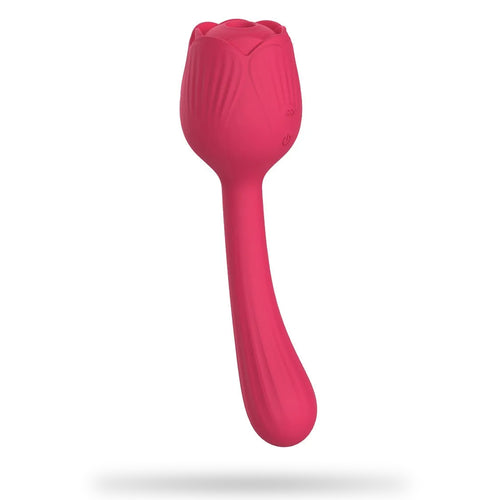 Rose Vibrator Female Masturbator Sucking Nipple Vibrator
