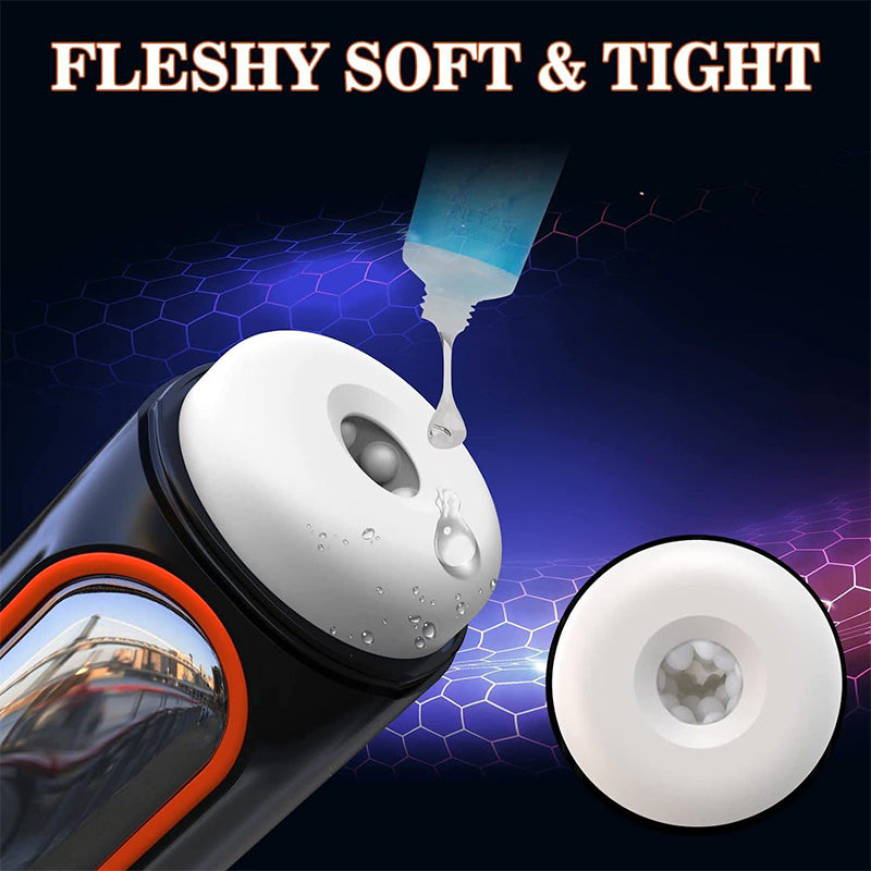 Fully Automatic Telescopic Sucking LCD Display Retractable Decompression Cup, No Need To Hold It By Hand！