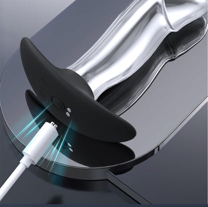10 Vibration Modes Metal Anal Vibrator Butt Plug