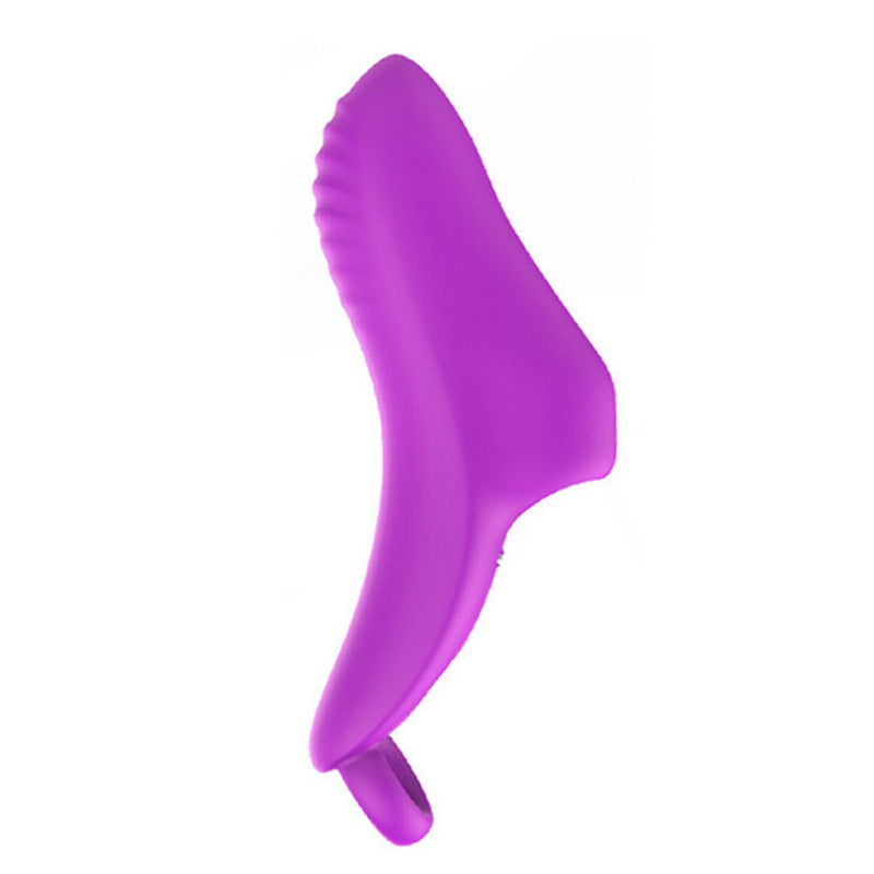 Multi-frequency vibration finger sleeve