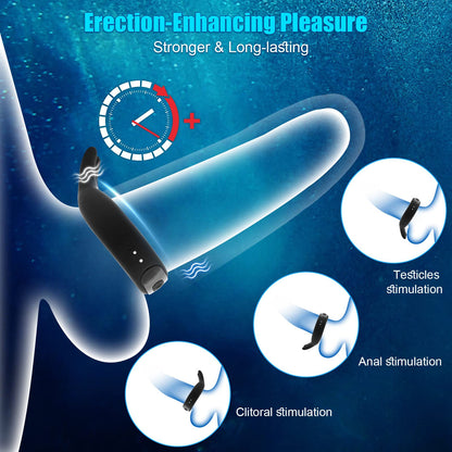 10 Vibration Modes Rabbit Design Penis Ring