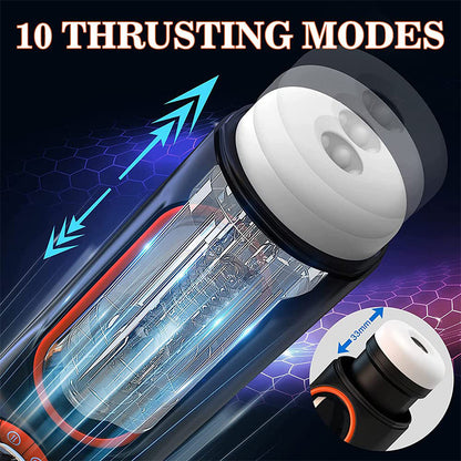 Fully Automatic Telescopic Sucking LCD Display Retractable Decompression Cup, No Need To Hold It By Hand！