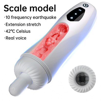 Tifforun 10 Frequency Rotation Automatic Male Stroker- Smart Rotation Telescoping Blowjob Toy