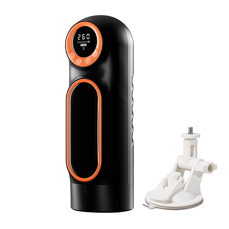 Fully Automatic Telescopic Sucking LCD Display Retractable Decompression Cup, No Need To Hold It By Hand！