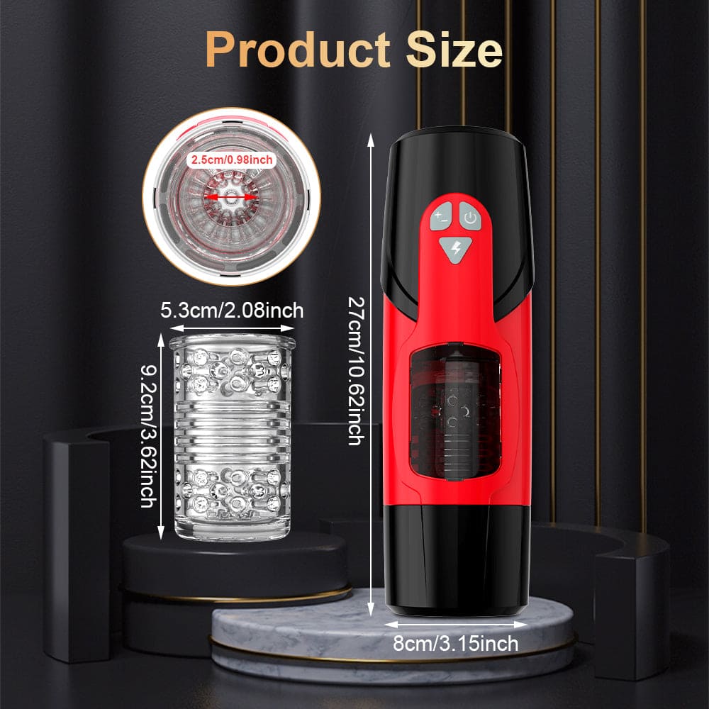 Dark Night 7 Thrusting Rotation Mode Male Stroker With Voice Interaction