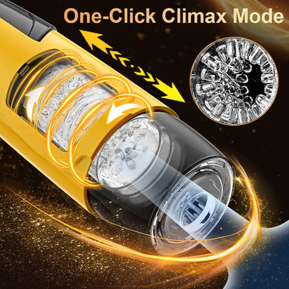 Dark Night 7 Thrusting Rotation Mode Male Stroker With Voice Interaction