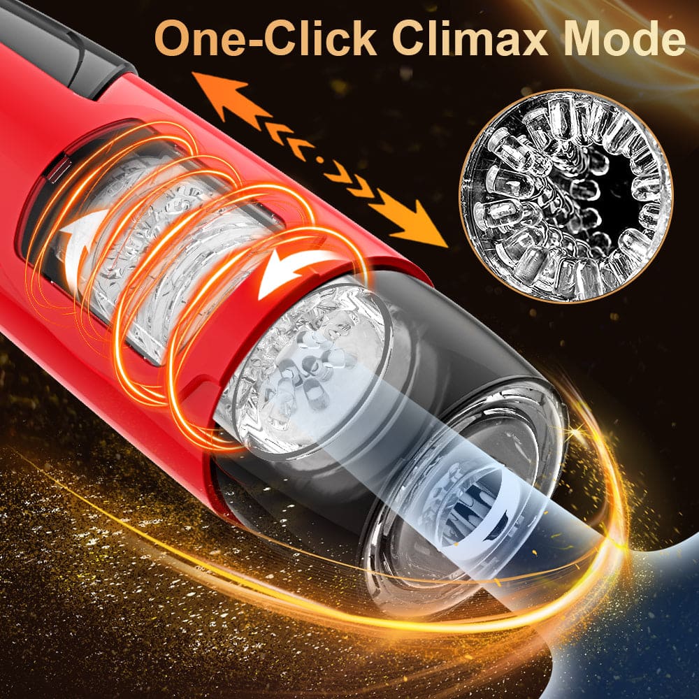 Dark Night 7 Thrusting Rotation Mode Male Stroker With Voice Interaction