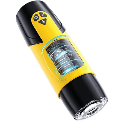 Dark Night 7 Thrusting Rotation Mode Male Stroker With Voice Interaction