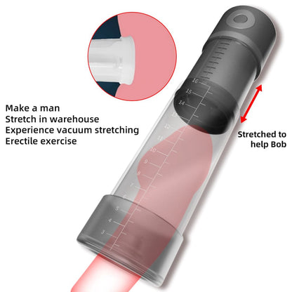 Fully Automatic 6 In 1 Vacuum Pump Sucking Clip Sucking Male Stroker