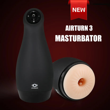 Otouch Airturn 3 Male Stroker with 6 Vibrations Sucking Blowjob Stroker