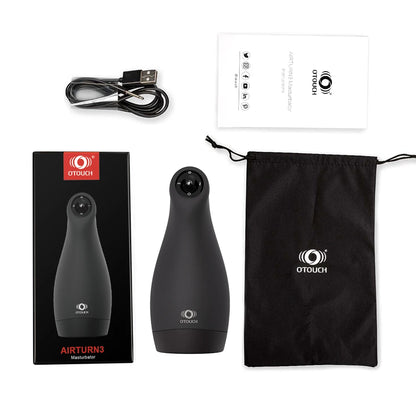 Otouch Airturn 3 Male Stroker with 6 Vibrations Sucking Blowjob Stroker