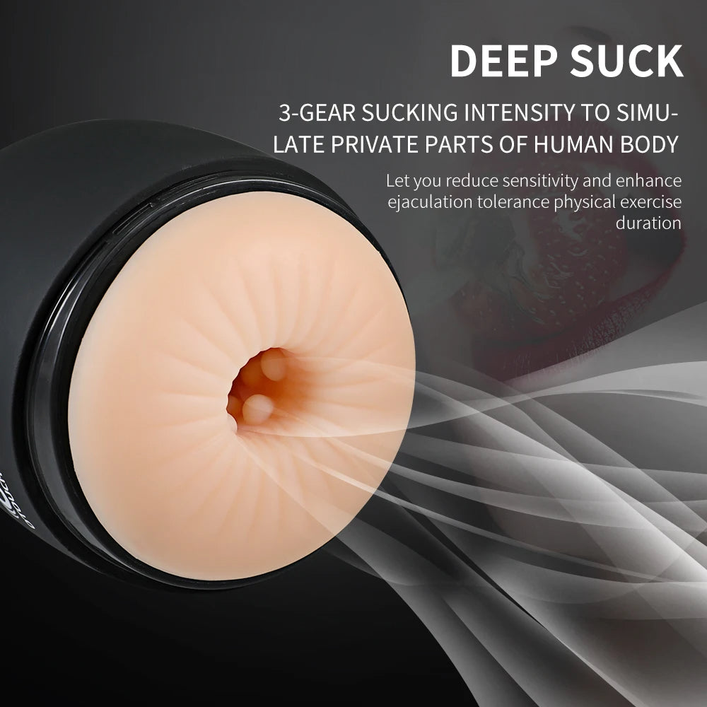 Otouch Airturn 3 Male Stroker with 6 Vibrations Sucking Blowjob Stroker