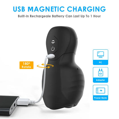 UltraDriveⅡ 7 Vibration 3 Sucking Male Stroker Penis Trainer Super Pleasure Glans Trainer