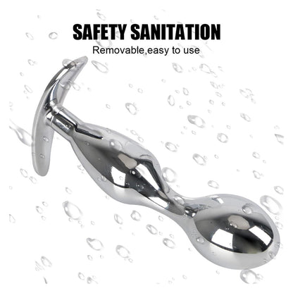 Stainless Steel Prostate Massage Sex Toy Metal Anal Plug Anal Stimulator Anal Plug