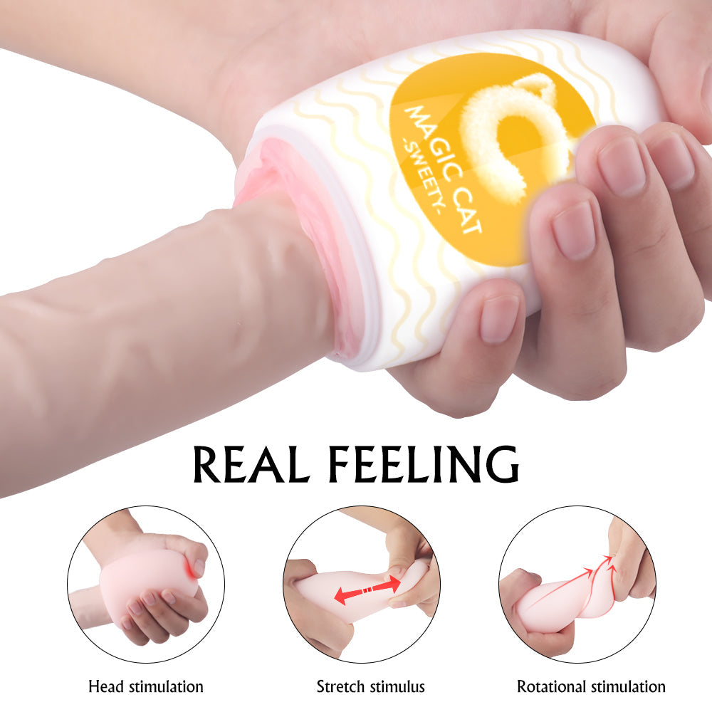 S176 Egg Pocket Pussy Realistic Vagina Toys Penis Trainer Egg Stroker for Man