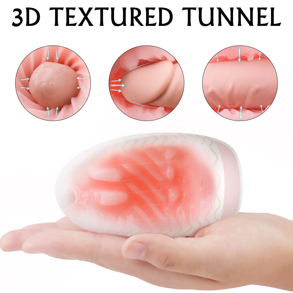 S176 Egg Pocket Pussy Realistic Vagina Toys Penis Trainer Egg Stroker for Man