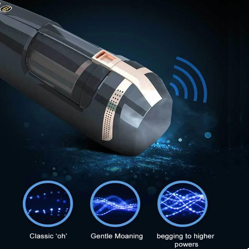 Hero 6 Thrusting Self-Heating Automatic Male Stroker with 3D Textured Sleeve Heating Mens Sex Toy Male Stroker