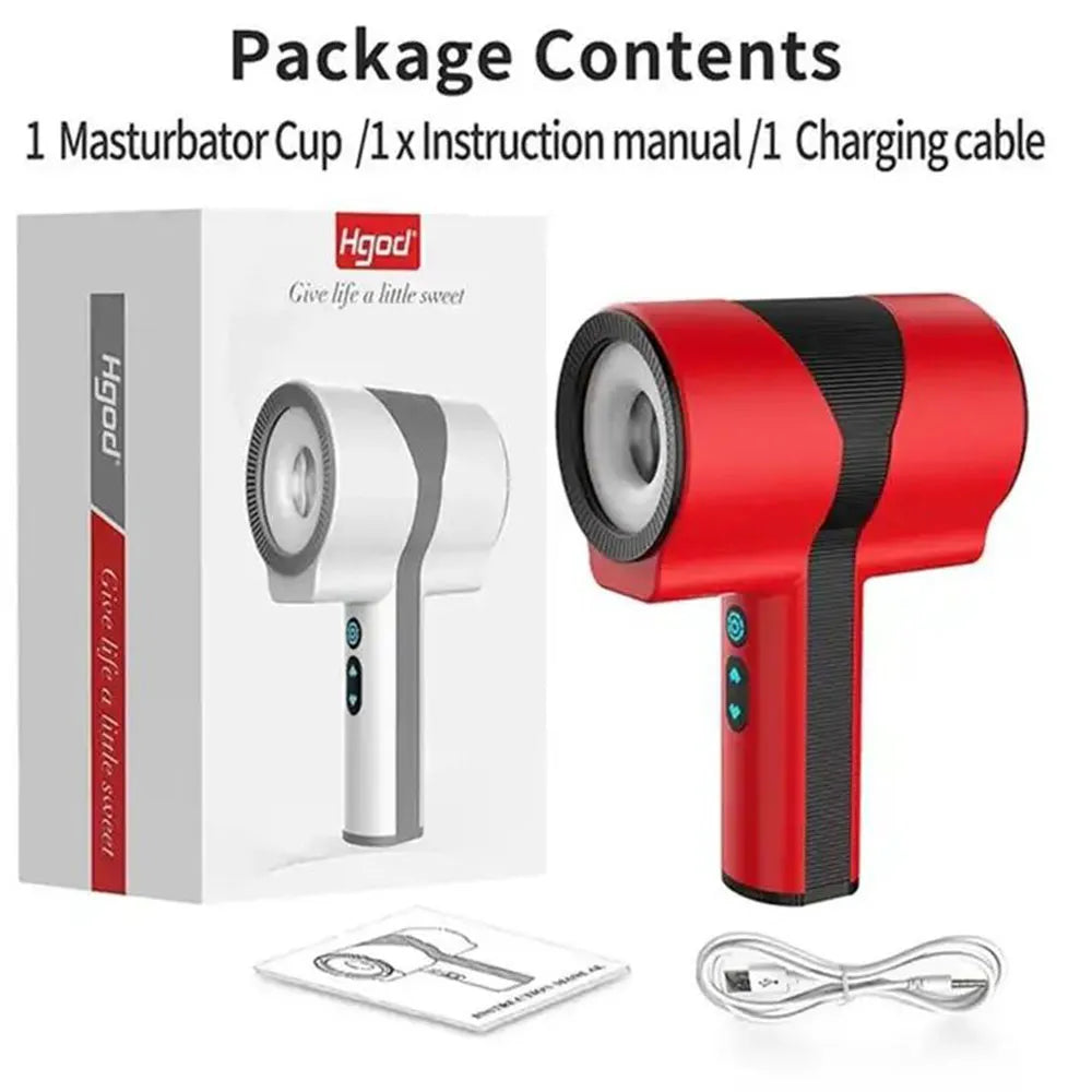 Electric Telescopic & Rotating Male Airplane Stroker