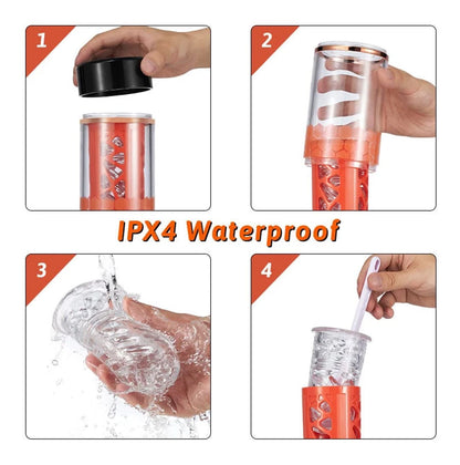 Master 10 Thrusting Rotating 3D Realistic Automatic Male Stroker