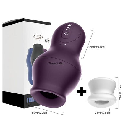Dragonsuck - 7 Vibrating Sucking Masturbation Cup Automatic Male Stroker
