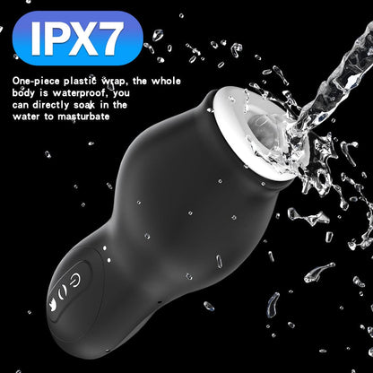 Dragonsuck - 7 Vibrating Sucking Masturbation Cup Automatic Male Stroker