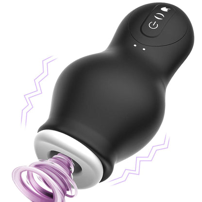 Dragonsuck - 7 Vibrating Sucking Masturbation Cup Automatic Male Stroker