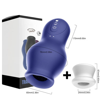 Dragonsuck - 7 Vibrating Sucking Masturbation Cup Automatic Male Stroker