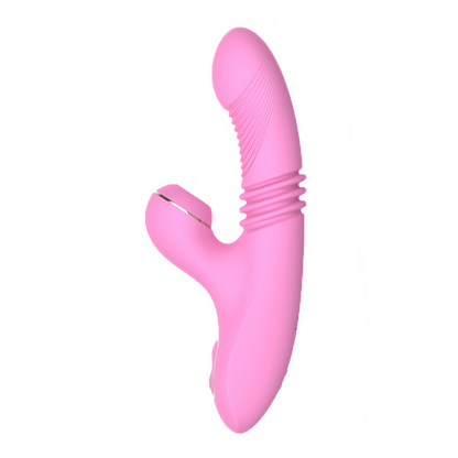 Sucking  Vibrating Dildo Telescopic Heating Dildos Sex Toy