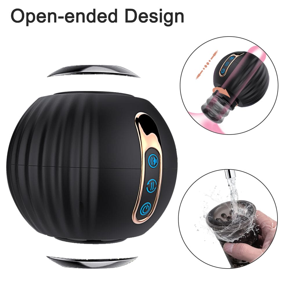 Pumpkin Bomb & Automatic Rotating Male Stroker Penis Stimulator