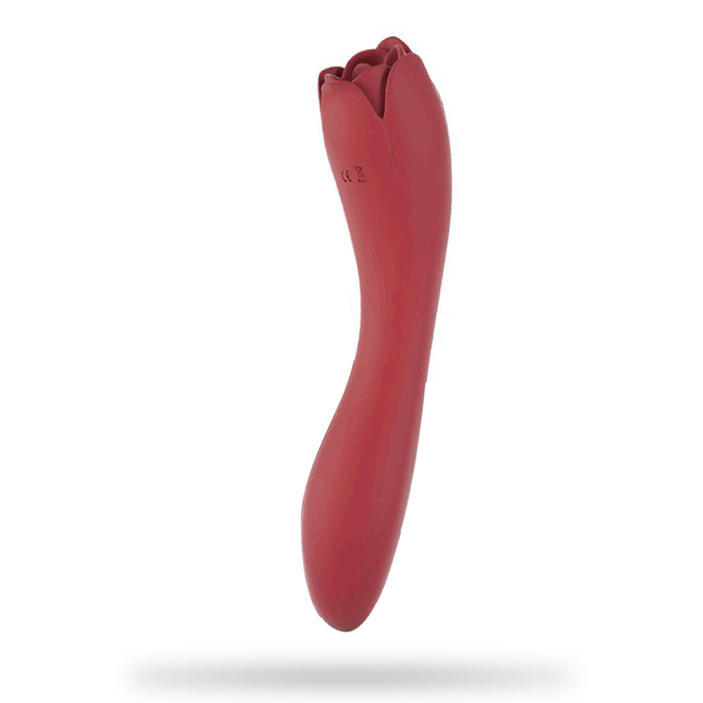 Rose Vibrator Tongue Sucking Rose Vibration in Water