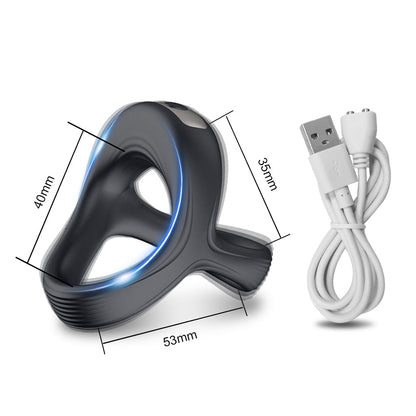Uxol Vibration Penis Delay Lock Ring
