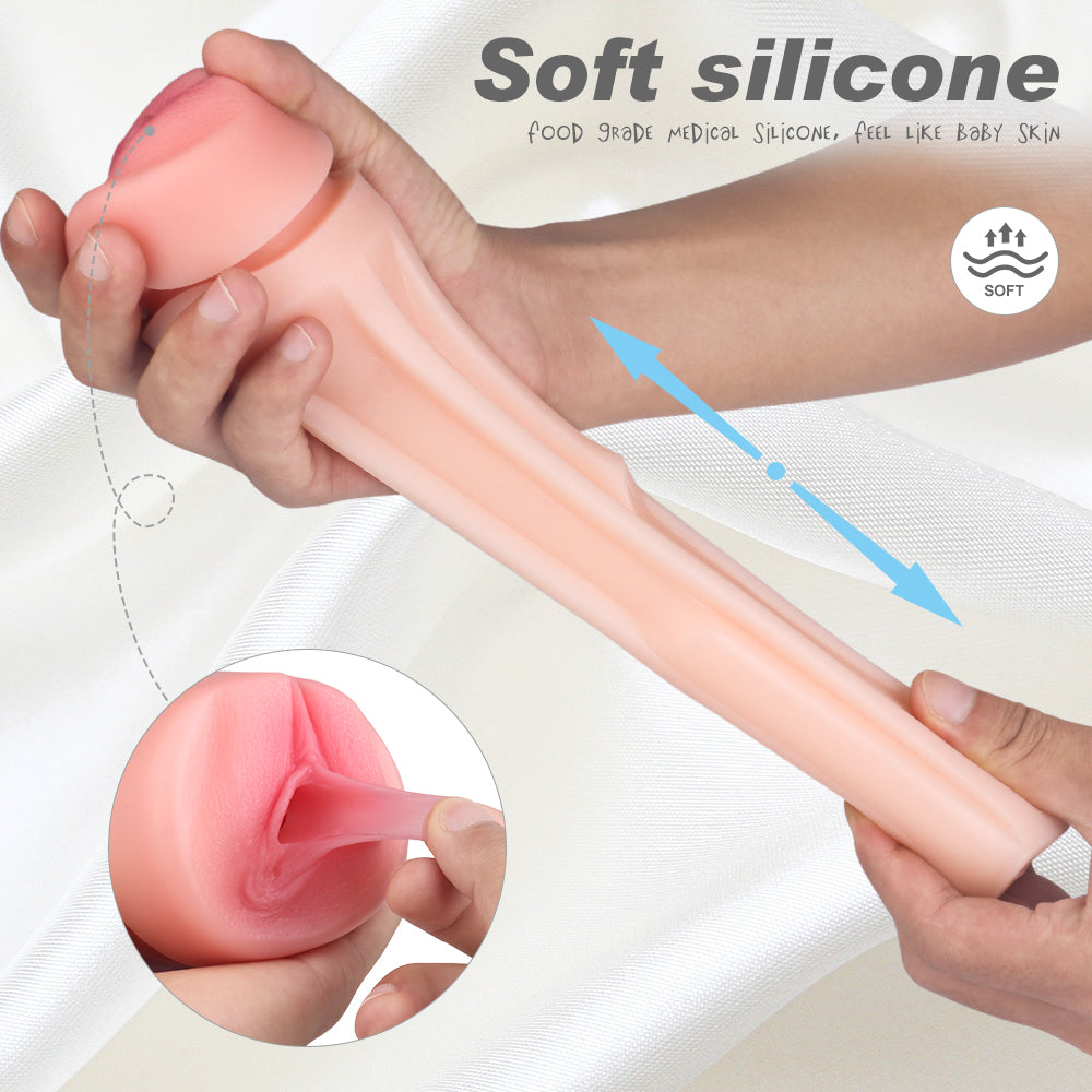 UltraGlide Silicone Male Stroker 3D Texture Realistic Vaginas & Pussy Sex Toys Sex Toys for Men