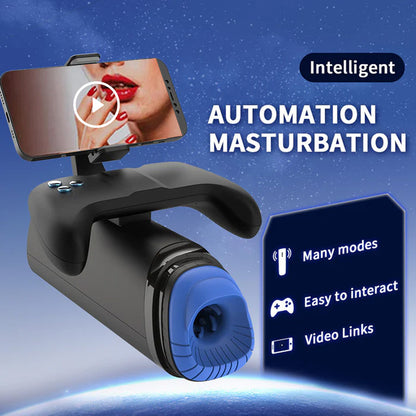 UXOL-7-Frequency Suction & 7-Frequency  Vibration Heating Male Stroker