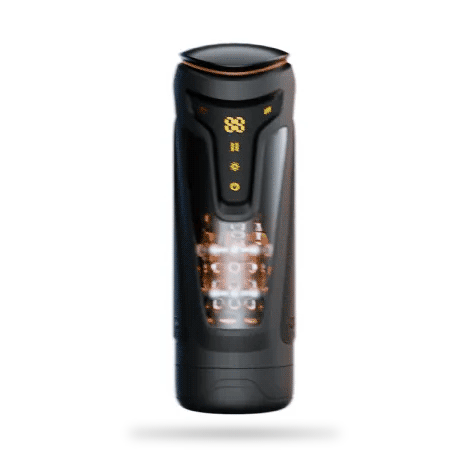 Victor - 3 in 1 Male Stroker 9 Vibrating & 8 Thrusting Modes & 2 Heating Levels Male Sex Toys