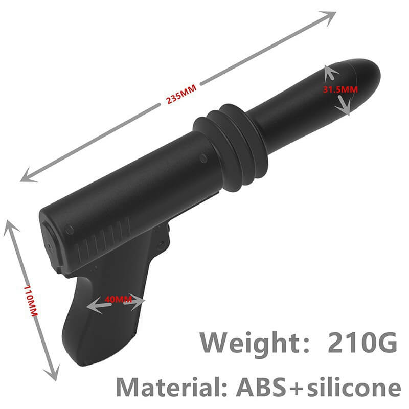 4 Modes 2-in-1 Thrusting Dildo & Anal Dildo Vibrator