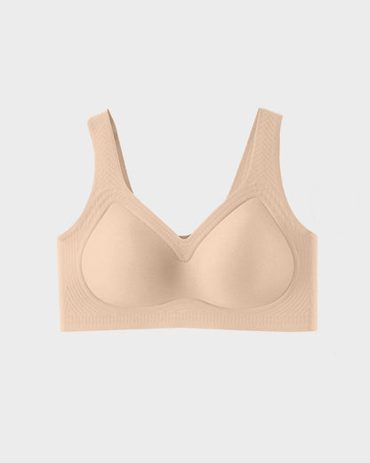 Lifting Wire-Free Antibacterial Jelly Bra